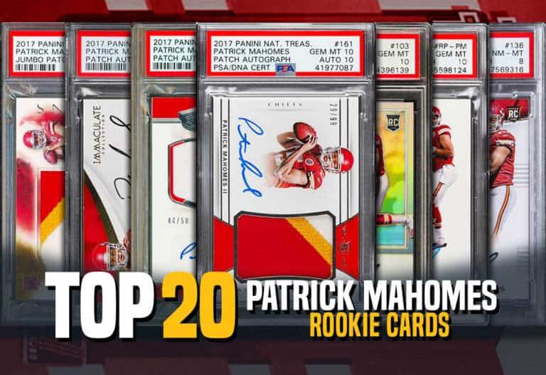 Patrick Mahomes rookie card list of top 20 to buy now with value