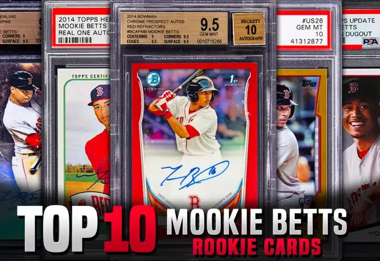 Most Valuable Mookie Betts Rookie Baseball Cards to collect and invest in