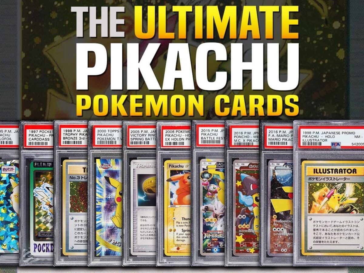 The Best Pikachu Pokemon Card - Recent Price & Value