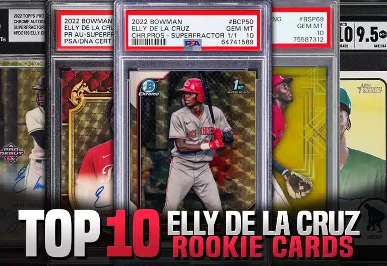 Elly De La Cruz rookie card values, prices and worth best cards to buy now