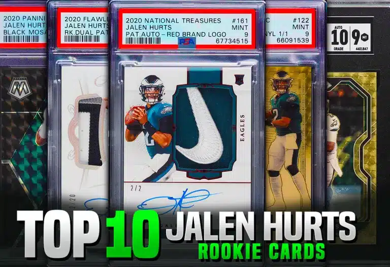 Top 10 Most Valuable and Highest Selling Jalen Hurts Rookie Cards